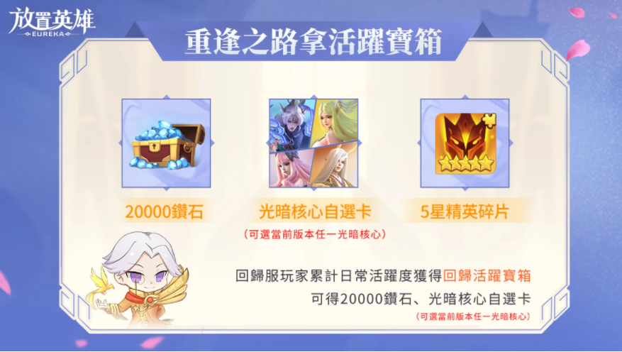 《放置英雄Eureka》回歸服活動開啟，最強(qiáng)英雄哪吒免費(fèi)送！