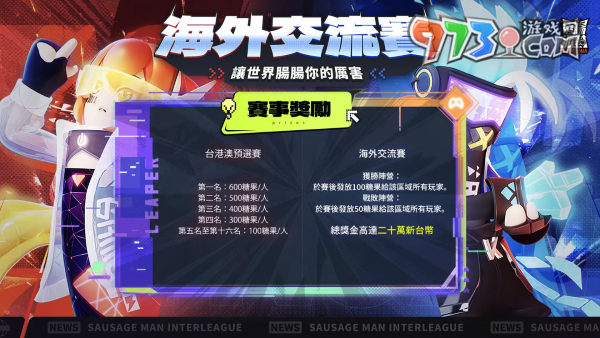 號召各路吃雞高手《香腸派對》2023海外交流賽啟動、英雄系統(tǒng)全面開放