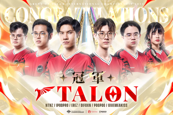 泰國勁旅Talon勇奪AIC2023冠軍！Garena 公開《傳說對(duì)決》2024未來展望