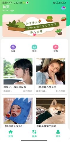 頭像壁紙庫(kù)截圖(4)