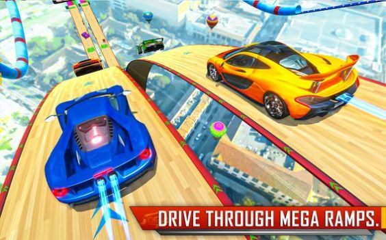 超級坡道汽車特技3D截圖(4)