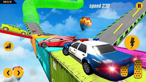 警方追車(chē)截圖(2)