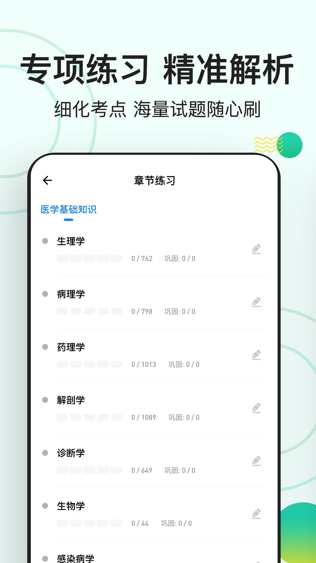 醫(yī)學基礎知識練題狗截圖(2)