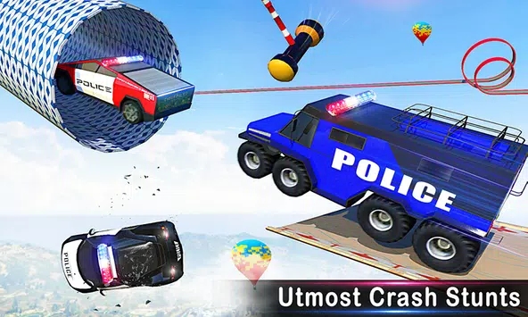 警車危險(xiǎn)賽道駕駛截圖(3)