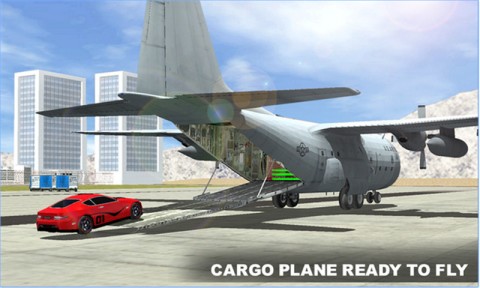 飛機汽車運輸車3D截圖(3)
