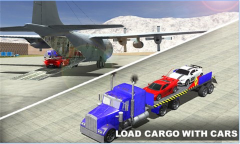 飛機汽車運輸車3D截圖(2)