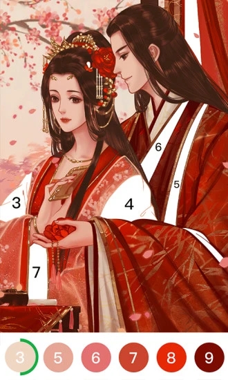 樂(lè)涂數(shù)字填色截圖(3)