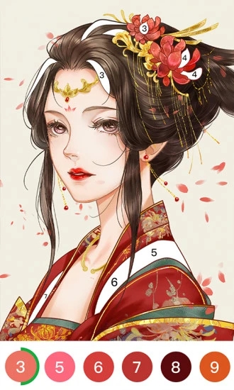 樂(lè)涂數(shù)字填色截圖(4)