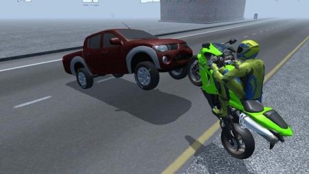 摩托車(chē)駕駛模擬器3D無(wú)限金幣版截圖(2)