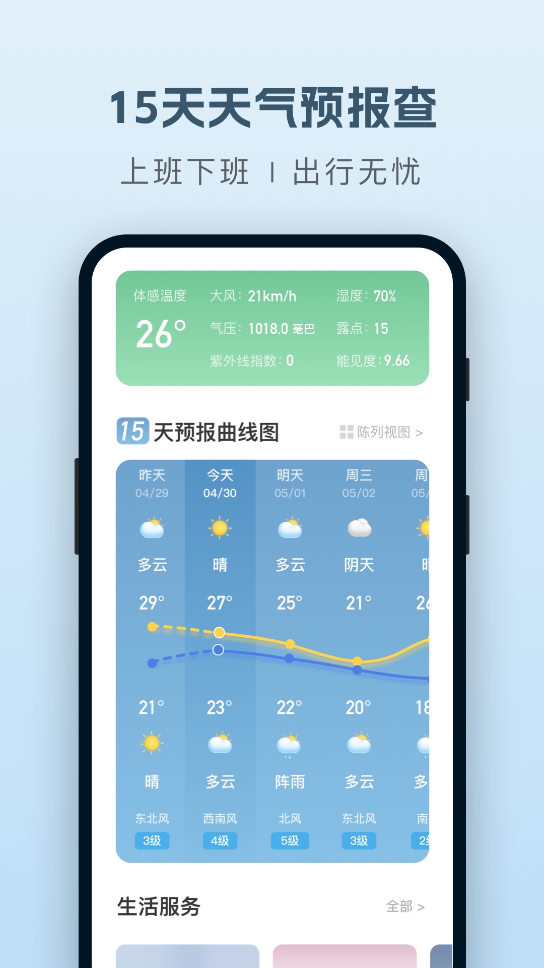 純凈天氣預報截圖(1)