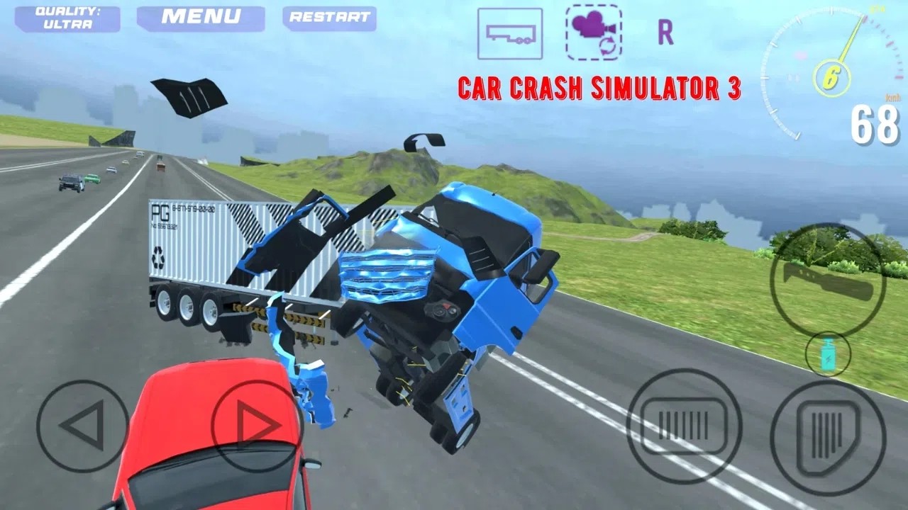 撞車(chē)模擬器3截圖(4)
