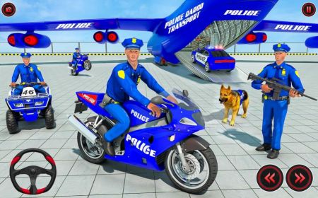 警用運(yùn)輸卡車截圖(3)