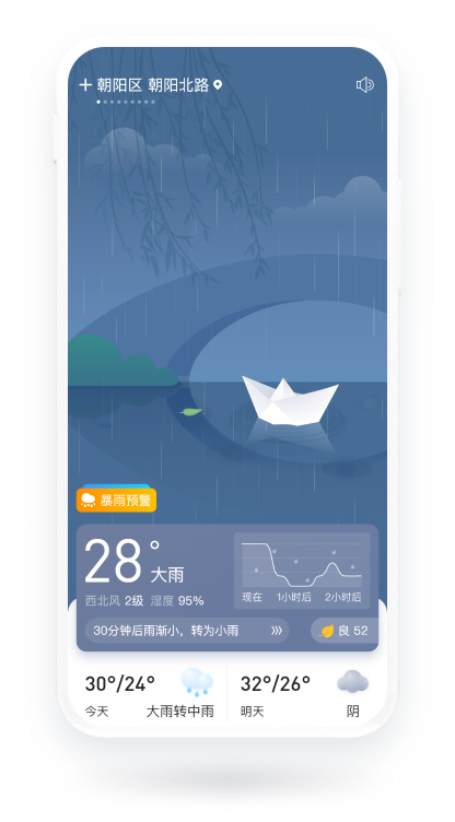 實時天氣降雨預(yù)報截圖(3)