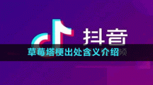 草莓塔梗出處含義介紹