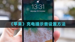 《蘋(píng)果》充電提示音設(shè)置方法
