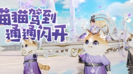 靈貓?zhí)мI喜接客，全新坐騎【乘月歸】萌動(dòng)上線！