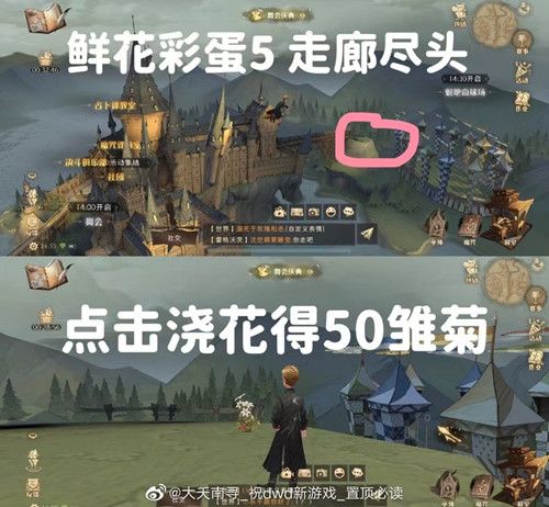 《哈利波特魔法覺醒》6個(gè)鮮花彩蛋位置觸發(fā)方法