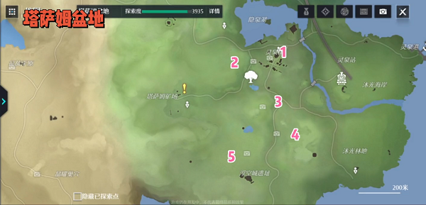 《諾亞之心》雷鳴秘境風(fēng)景點位置分享