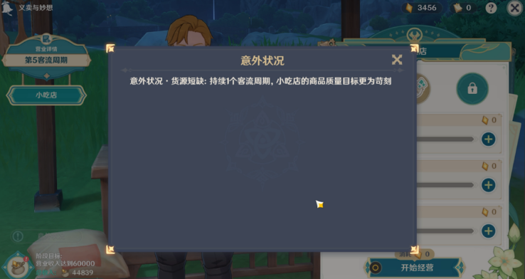 《原神》義賣(mài)與妙想小吃店經(jīng)營(yíng)完成方法