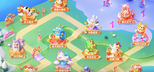 《抖音》生肖游樂園成語小腦斧高分技巧玩法