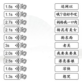 《漢字找茬王》第162關通關方法