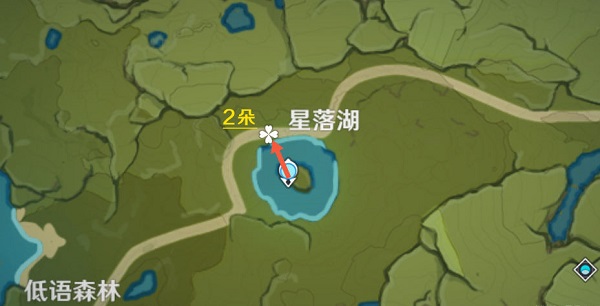 《原神》風車菊采集路線圖