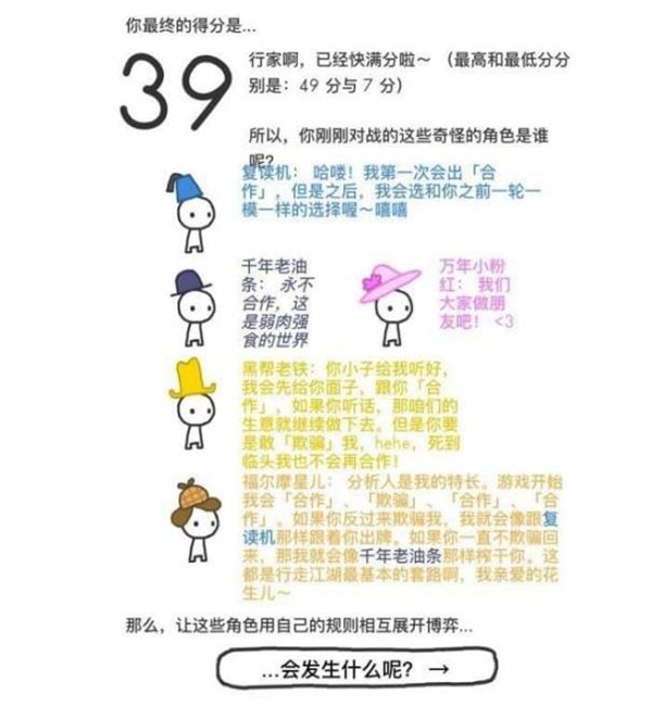 對于一個人性測試的游戲《信任的進(jìn)化》