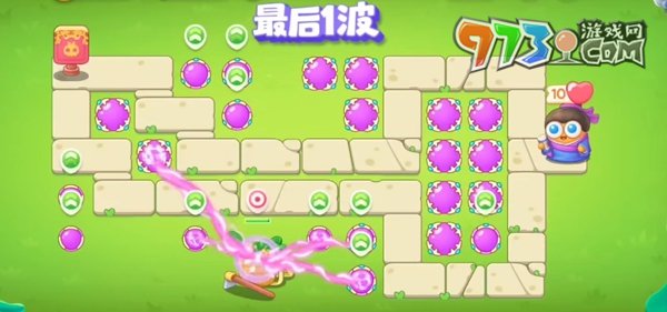 《保衛(wèi)蘿卜4》七夕鵲橋會第一關(guān)攻略