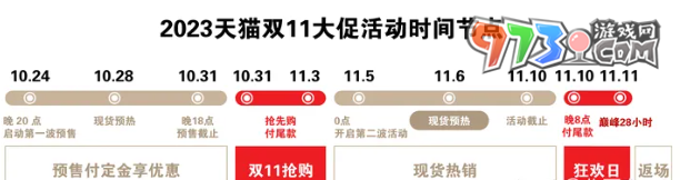《天貓》2023年雙十一活動(dòng)玩法介紹