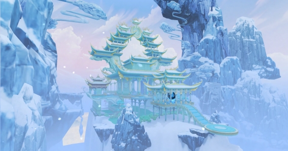 《天下》手游龍巫宮門派駐地?fù)屜瓤?，邀你共赴靈山之巔！