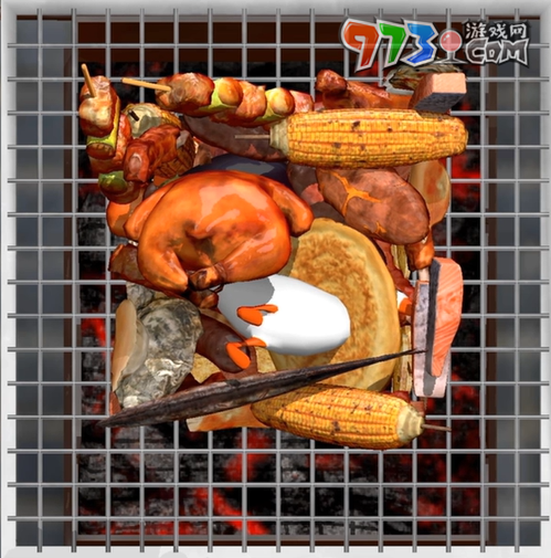 《抓大鵝》游戲燒烤篇通關攻略